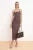 Mouwloze bodycon midi-jurk met bloemenprint voor dames