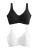 Next BH  zwart / wit