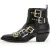 AllSaints Jane Buckle Boot Black