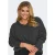 ONLY CARMAKOMA Plus Size gebreide trui – grijs