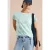 Shirt met boothals en strepen