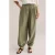 WE Fashion barrel high waist broek groen