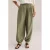 WE Fashion barrel high waist broek groen