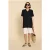White Stuff Lina Linen Tunic Pure Black