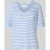 FYNCH-HATTON T-shirt van linnen met V-hals