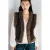 MANGO TEEN wollen gilet – bruin