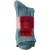 Hugo Korte sokken met Box-logo voor heren (set van 3) (Blauw)