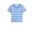Tommy Hilfiger T-shirt rib gebreid hemelsblauw/wit