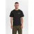 Anerkjendt relaxed T-shirt met backprint zwart
