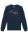 Watapparel Sweatshirt ‘ 80s Hantel ‘  navy / gemengde kleuren