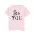 Disney Meisjes Dumbo Be You Katoenen T-Shirt (Baby Roze)