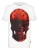 Philipp Plein Shirt  grijs / bloedrood / zwart / wit