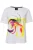 LAURASØN Shirt  citroen / lila / magenta / zwart / wit