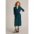 White Stuff Annie Sparkle Jersey Dress Teal Multi