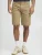 TEESHOPPEN Broek ‘ Denim Shorts ‘  beige