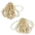 Notre-V Sieraden Earring Flower Goudkleurig – One size