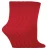 Set van 6 effen, casual katoenen damessokken – PL30 Rood