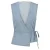 America Today denim gilet – lichtblauw