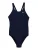 NIKE Sportieve badmode  donkerblauw / wit