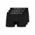 Henleys Heren Coalink Boxershorts (Set van 3) (Zwart)