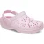 Crocs Classic Bloemige Uitsnede EVA Kinder Roze Melk Klompen