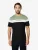 KOROSHI Shirt  olijfgroen / zwart / offwhite