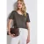 Street One Dames Basic Shirt in Bruin