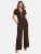 love & roses Jumpsuit  chocoladebruin / goud