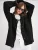 MixRay Gebreid vest  zwart