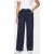 Tommy Hilfiger Cotton Wide Leg Pants Dark Night Navy