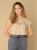 IVY BEAU Elivia Tops  Wood Ash