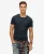 Superdry Mannen The Merchant Store – Grandad-top met Korte Mouwen Blauw