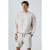 Oversized sweatshirt met ronde hals en lange mouwen