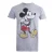 Disney Heren Mickey Mouse Vintage Heather T-shirt (Sportgrijs)