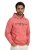 hoodie New Zealand roze normale fit tekst touwtjes