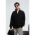 Relaxed-fit sweatshirt met halve rits