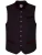 SPIETH & WENSKY Klederdracht gilet ‘Francesco’  grijs / donkerrood
