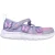 Skechers Comfyflex 2 Butterfly-sportschoenen met glitters voor meisjes (Lavendel/multikleurig)