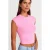 Dames Mouwloze Crop T-shirt