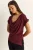 Kraagloze Drapé Blouse