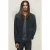 John Varvatos Stetson Ls Burnout Shirt With Pintuck Navy