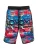 wavebreaker Zwemshorts  blauw / rood / zwart / wit