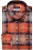 Jupiter Casual Flanellen Overhemd oranje, Ruit