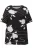 Ulla Popken Shirt  geel / zwart / wit