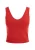 faina Gebreide top  rood