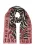 comma casual identity Sjaal  sand / rosa / bordeaux / zwart