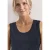 Street One Dames Top met V-hals en knoopjes in Blauw