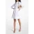 Michael Kors Geo Eyelet Shirtdress In White