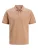 Jack & Jones Poloshirt Jprblualves Ss Polo Sn 12274681 Cafe Creme Mannen