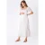 Seraphine Shirred Maternity Dress White